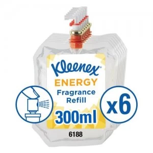 image of Kleenex Botanics Botanics Aircare Energy Refill 300ml Ref 6188 Pack 6