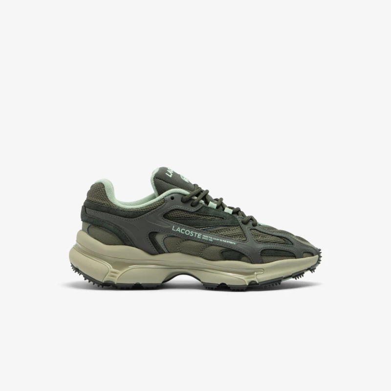 Image of Lacoste L003 2K24 Trainers Green male UK 9