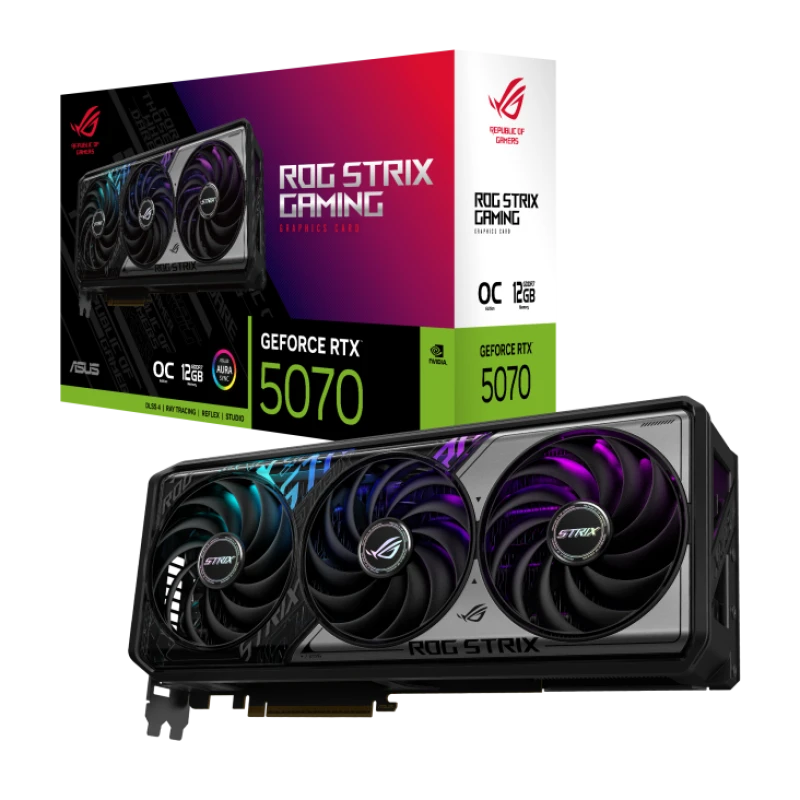 Image of ROG Strix GeForce RTX 5070 12GB GDDR7 OC Edition 90YV0M80-M0NA00