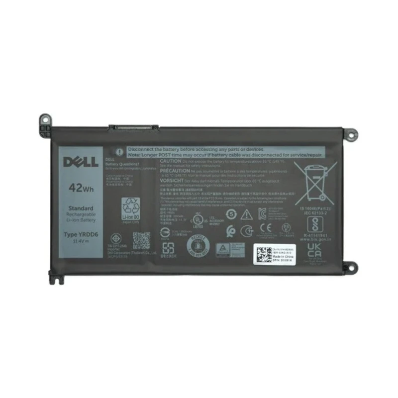 Image of Dell Origin Storage MCV1G industrial rechargeable battery Lithium-Ion (Li-Ion) 8500 mAh 7.6 V MCV1G