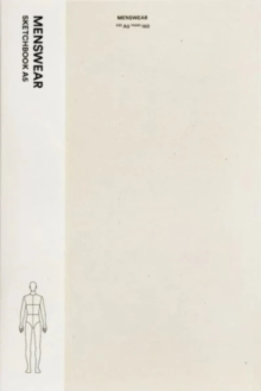 Image of Fashionary Menswear Sketchbook A5 Hardback