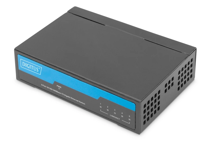 Image of Digitus Digitus DN-80202-1 Network RJ45 switch 1+4 ports 10 / 100 / 1000 MBit/s DN-80202-1
