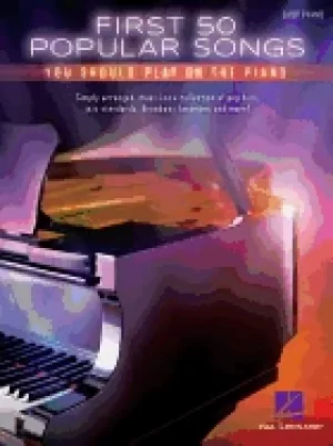 Image of first 50 popular songs you should play on piano