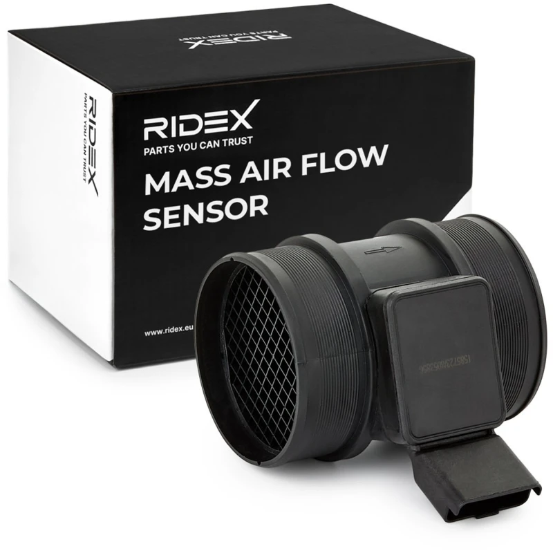 Image of RIDEX 3926A0037 Mass air flow sensor with housing Air Mass Sensor (3926)