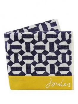 Image of Joules Honeycomb Geo Bath Sheet