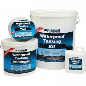Image of Everbuild Aquaseal Wet Room System Kit M