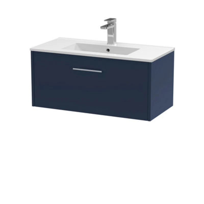 Image of Hudson Reed 800 Wh Single Drawer Vanity & Basin 2