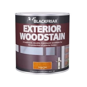 image of Blackfriar Traditional Exterior Woodstain Nut Brown 1 litre