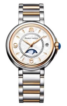 Image of Maurice Lacroix FIABA Moonphase 18ct PVD Plated FA1084- Watch