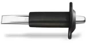 Image of Beta Tools 35PM Flat Chisel Ribbed With Hand Guard 23 x 200mm 000350014