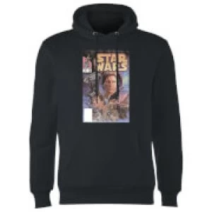 Image of Star Wars Classic Comic Book Cover Hoodie - Black