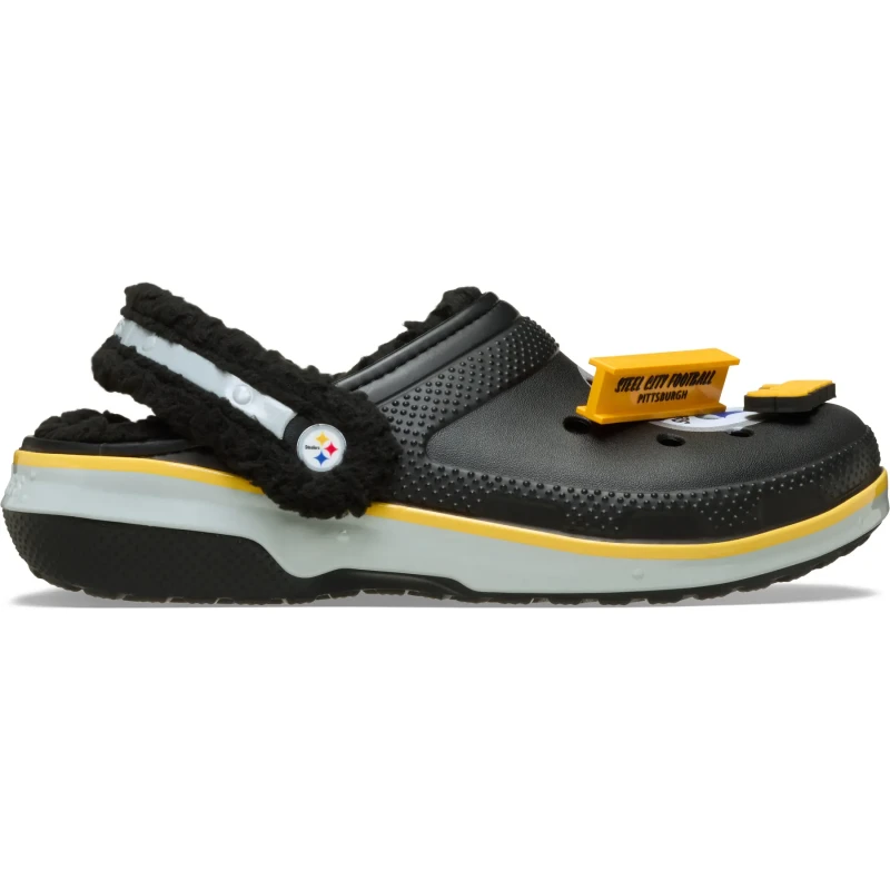 Image of Crocs Clogs Crocs NFL Pittsburgh Steelers Classic Multicolore Unisex 43/44