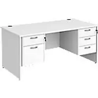 Dams International Desk MP16P23WH 1,600 x 800 x 725 mm