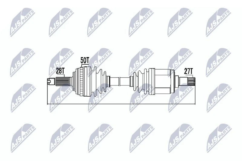 Image of NTY Drive shaft NTY NPW-HD-037