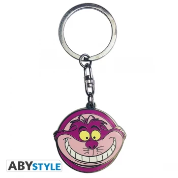 Image of Disney - Alice Cheshire Cat Metal Keyring