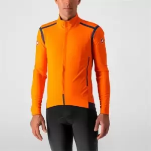 Image of Castelli Perfetto RoS Long Sleeve Jacket - Orange