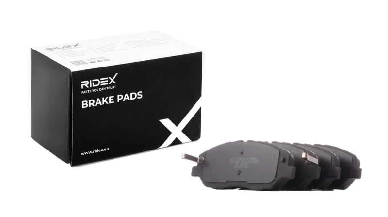Image of Brake pad set RIDEX 402B1334
