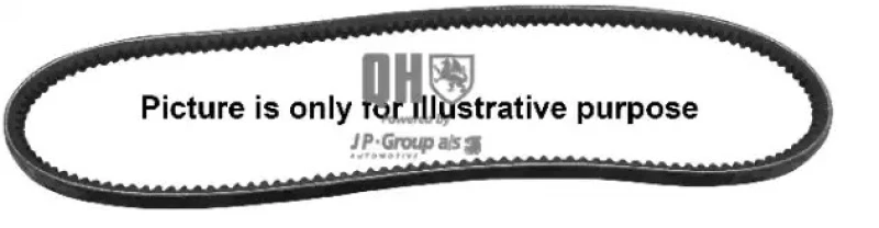 Image of JP GROUP 1118002300 V Belt JP Length: 730mm, Width: 11,5mm V-Belt (10)