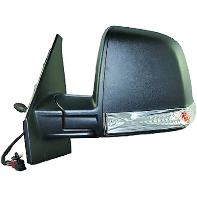 Image of DIEDERICHS 3486025 Wing mirror Left, black, Control: cable pull, Grained Outside Mirror (50)