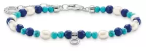 Image of Thomas Sabo A2064-775-7-L19V Charm Club Charming Pearl and Jewellery