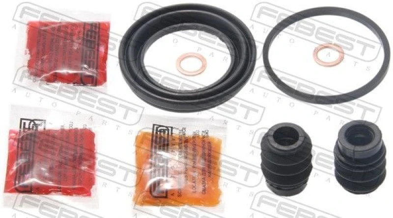 Image of FEBEST 0375-FD1F Brake Caliper Repair Kit Front Axle Repair Kit,brake caliper (405)