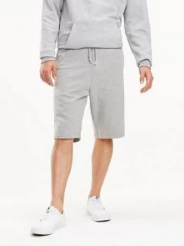 image of Tommy Jeans Tommy Jeans Classics Sweatshort, Light Grey Heather, Size L, Men