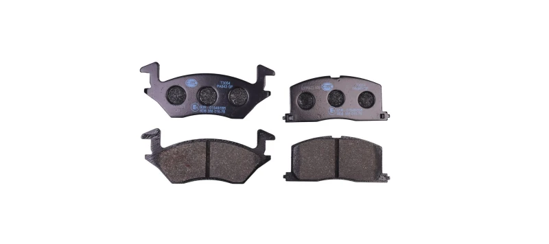 Image of HELLA Brake pad set HELLA 8DB 355 016-781