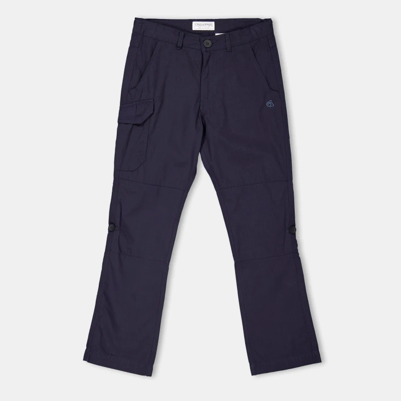 Image of Craghoppers Unisex Kids Crag Kiwi Walking Trousers DK Navy unisex 7-8 (S)