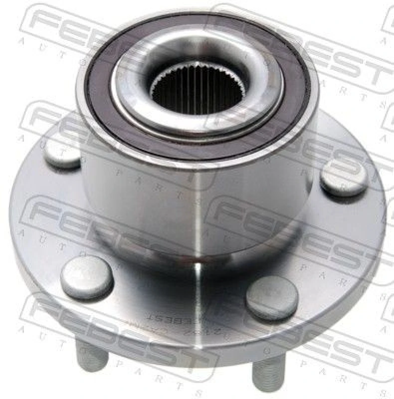 Image of FEBEST 2182-CA2MF Wheel bearing kit Front Axle, with ABS sensor ring Wheel Bearing Kit (654)
