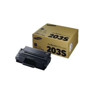 Image of Samsung MLT D203S Black Standard Yield Toner Cartridge SU907A