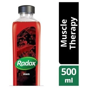 image of Radox Feel Good Fragrance Muscle Therapy Bath Soak 500ml