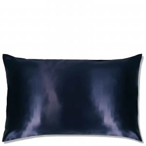 image of Slip Silk Pillowcase King (Various Colours) - Navy