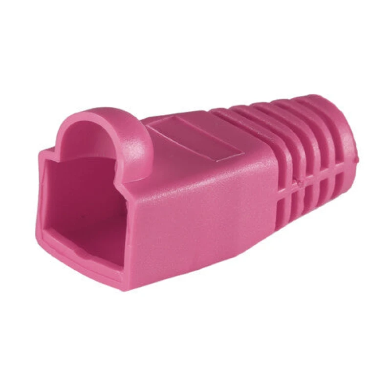 Image of Cablenet Cablenet RJ45 Cat6a Boot Pink 6.5mm 22-2089