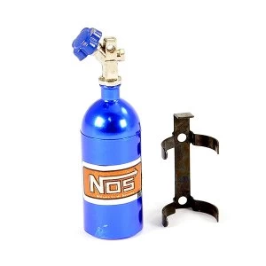 image of Fastrax Aluminum Nos Nitrous Bottle & Mount - Blue