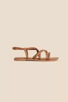 image of Plaited Strappy Sandals