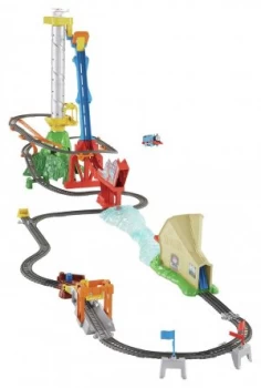 image of Thomas Friends TrackMaster Sky High Bridge Jump Playset