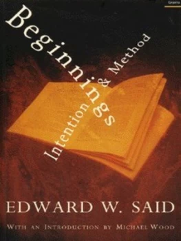 Image of Beginnings by Edward W Said Paperback