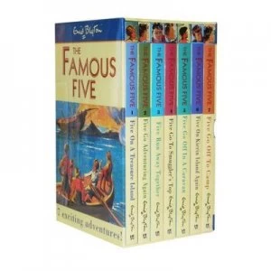 Image of Famous Five Slipcase 1-7 classic B Format by Enid Blyton Paperback