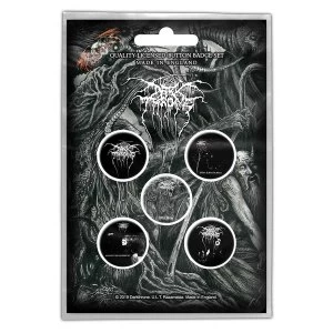 Image of Darkthrone - Old Star Button Badge Pack