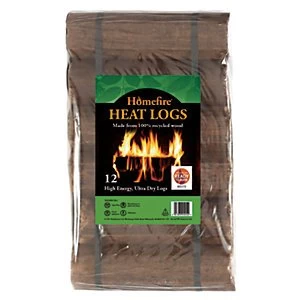 image of Homefire Heat Logs - Pack Of 12