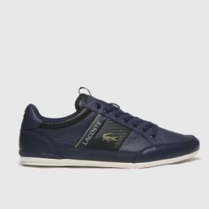 Image of Lacoste Navy Chaymon Trainers