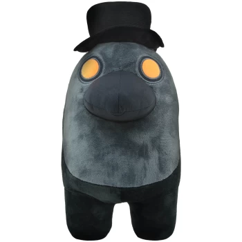 image of Official Among Us 30cm Plush - Black + Top Hat