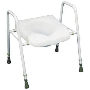 Image of President Adjustable Raised Toilet Seat And Frame