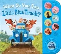 Image of what do you say little blue truck