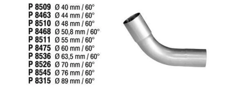Image of Exhaust Pipe, universal VEGAZ UR-027