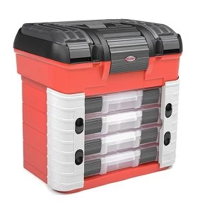 Image of Corally Pit Case 4 Assortment Box Drawers Universal Precut Foam