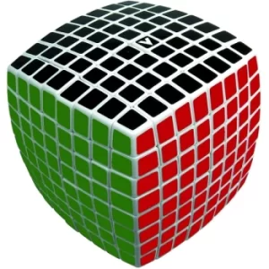 Image of V-CUBE 8x8 White Pillow