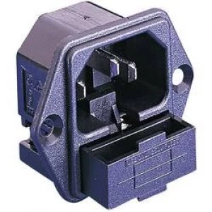 Image of IEC connector C14 Series mains connectors PF Plug vertical mount