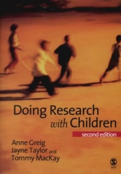 Image of Doing Research with Children by Anne D Greig Paperback