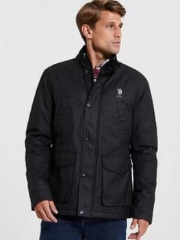 image of U.S. Polo Assn. U.S Polo Assn Classic Dhm Waxed Jacket